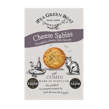 Pea Green Boat Cheese Sablés (Cumin) 80g