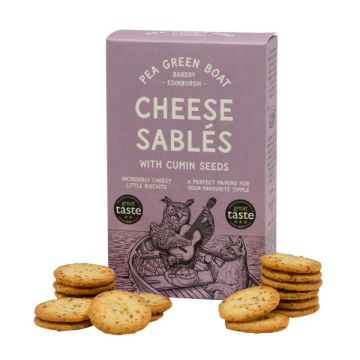 Pea Green Boat Cheese Sablés (Cumin) 80g
