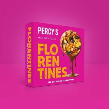 Percy's Milk Chocolate Florentines 115g