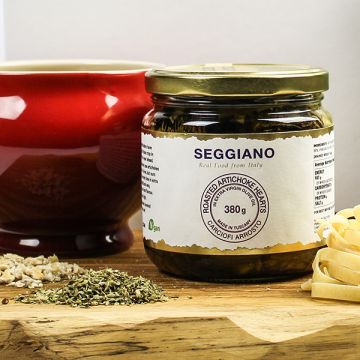 Seggiano Roasted Artichoke Hearts in Extra Virgin Olive Oil 380g