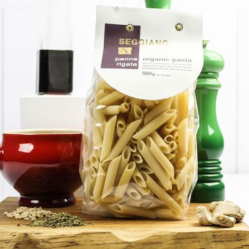 Seggiano Organic Penne Rigate Pasta 500g