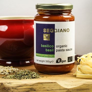 Seggiano Organic Basil Pasta Sauce 350g