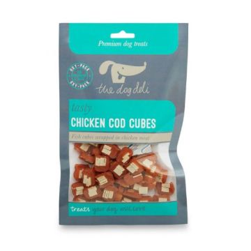 The Dog Deli Chicken Cod Cubes 100g 