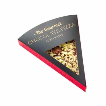 The Gourmet Chocolate Pizza Company Slice Crunchy Munchy Chocolate Pizza 50g