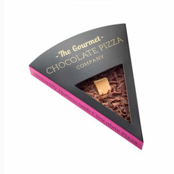 The Gourmet Chocolate Pizza Company Slice Heavenly Honeycomb Chocolate Pizza 50g