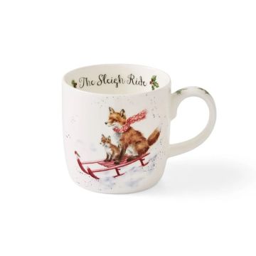 Wrendale Designs Sleigh Ride Mug