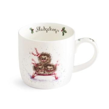 Wrendale Designs Sledgehogs Mug