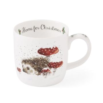 Wrendale Designs Home For Christmas Mug