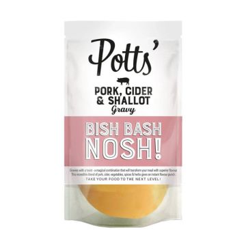Potts Pork Cider and Shallot Gravy 350g