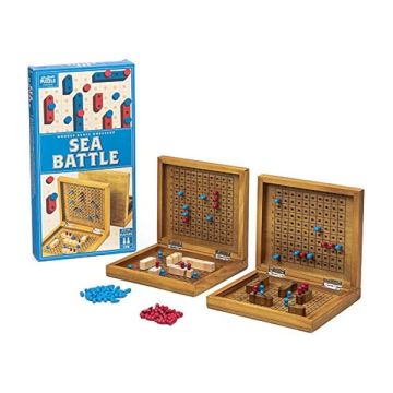 Professor Puzzle Wooden Games Workshop - Sea Battle