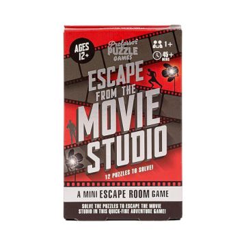 Professor Puzzle Escape From The Movie Studio Game