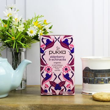 Pukka Elderberry & Echinacea Tea 20 Bags
