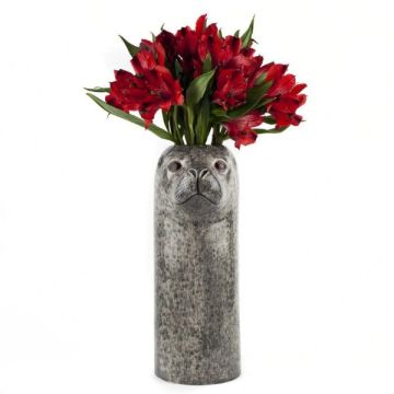 Quail Ceramics Harbour Seal Large Flower Vase