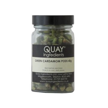 Quay Jar Cardamoms Whole Green 40g
