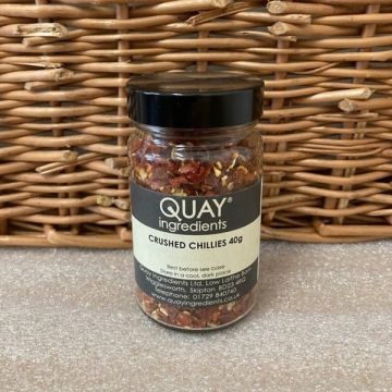 Quay Jar Chillies Crushed 40g