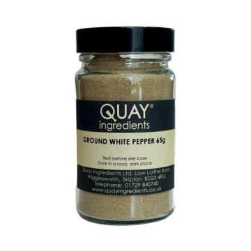 Quay Jar Pepper White Ground 65g