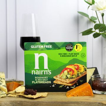 Nairns Flatbread Rosemary and Sea Salt Gluten Free 150g