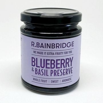 R.Bainbridge Blueberry & Basil Preserve 210g
