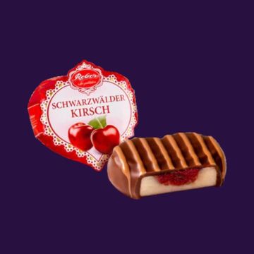 Reber Black Forest Cherry Heart (Cherries In Cherry Brandy & Marzipan) 31g