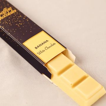 Saffire Chocolates Small Chocolate Bar White Banana 45g