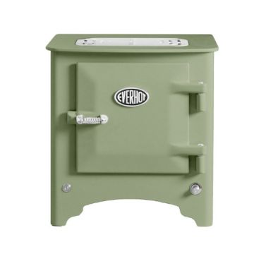 Everhot Electric Heater In Sage Green