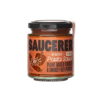 Saucerer Plant Based Chorizo & Smoky Red Peppers Sauce 190g
