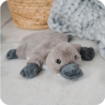 Warmies Plush Platypus Microwavable
