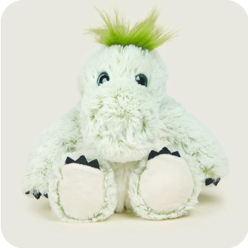 Warmies Plush Marshmallow Dinosaur Microwavable