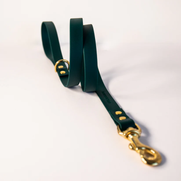 Storeys & Tails Biothane All Weather Lead Green 1m X 1.5cm