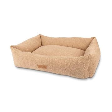 Scruffs Boucle Box Bed (L) Desert Tan
