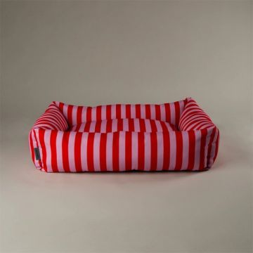 Scruffs Amalfi Box Bed XL Pink Stripe