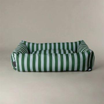 Scruffs Amalfi Box Bed XL Green Stripe