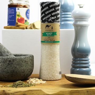 Silk Route Atlantic Sea Salt Grinder 360g