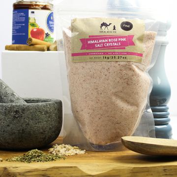 Silk Route Himalayan Fine Pink Salt Pouch 1Kg
