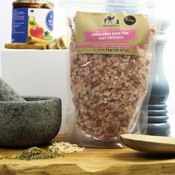 Silk Route Himalayan Coarse Pink Salt Pouch 1Kg
