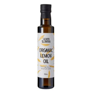 Silver & Green Extra Virgin Olive Oil Lemon 250ml