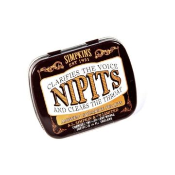 Simpkins Nipits Aniseed Liquorice Pellets Tins 12g