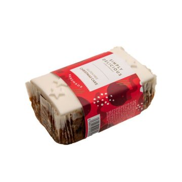 Simply Delicious Gf Traditional Iced Christmas Loaf Cake 550g