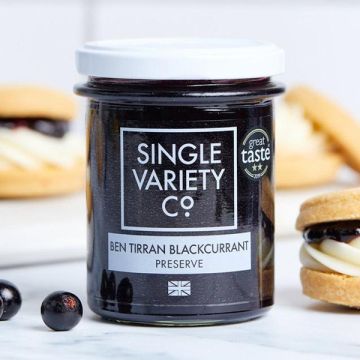 Single Variety Co Blackcurrant Preserve 225g