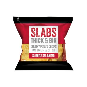 Slabs Slightly Sea Salted Crisps 80g