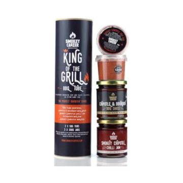 The Smokey Carter King Of The Grill BBQ Gift Tube
