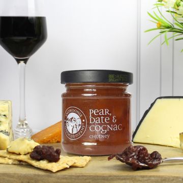 Snowdonia Pear Date & Cognac Chutney 114g