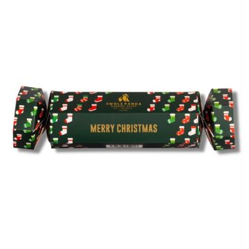 Swole Panda Christmas Motif Cracker - 2 Pairs