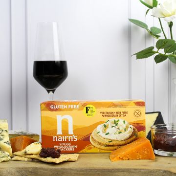 Nairns Gluten Free Cheese Wholegrain Cracker 137g