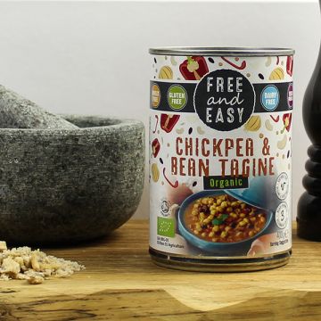 Free and Easy Chickpea and Bean Tagine 400g