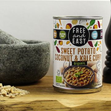Free & Easy Sweet Potato, Coconut and Kale Curry Gluten Free 400g