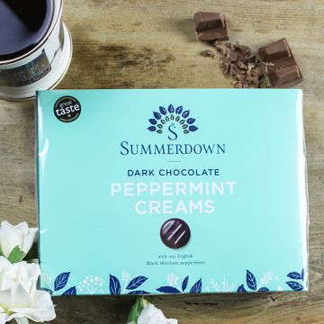 Summerdown Dark Chocolate Peppermint Creams 200g