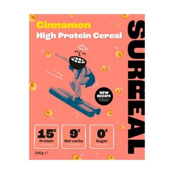 Surreal High Protein Low Sugar Cinnamon Cereal 240g