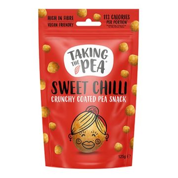 Taking The Pea Sweet Chilli 125g Sharing   