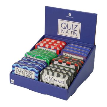 Talking Tables Quiz In A Tin